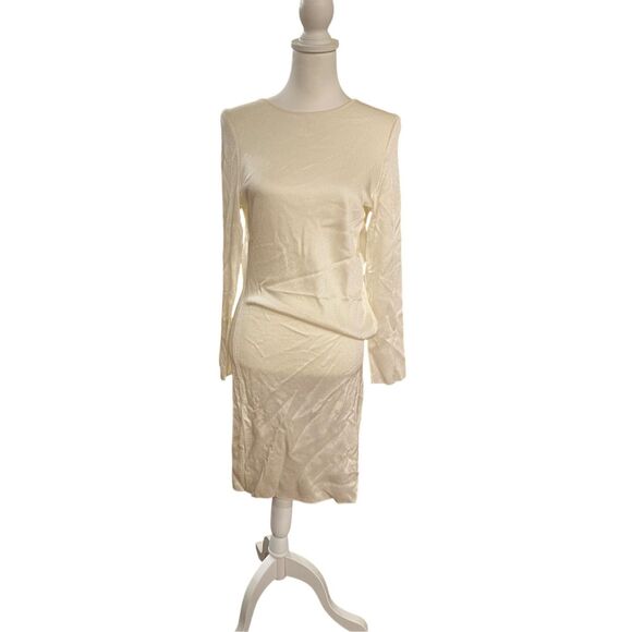 TOM FORD Cut Out Gold Chain Short Dress in White Size Medium NWOT - Picture 5 of 14